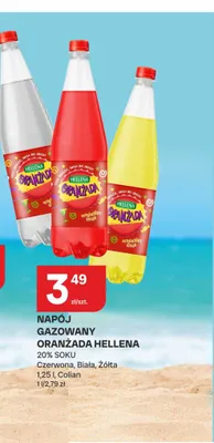 Napój gazowany Oranżada Hellena czerwona promocja w Chorten
