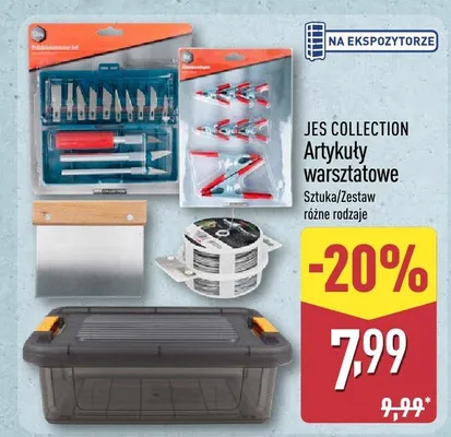Artykuły warsztatowe JES COLLECTION promocja w Aldi