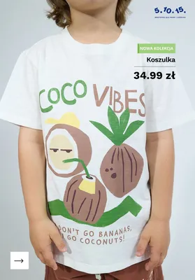 Koszulka dziecięca 5,10,15. Coco Vibes promocja w 5.10.15