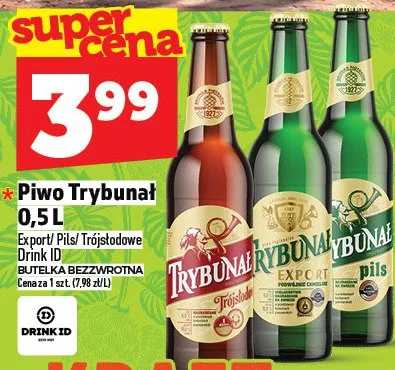 Piwo Trybunał promocja w TOPAZ