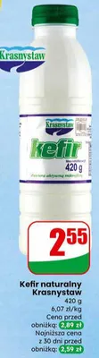 Kefir naturalny promocja w Dino