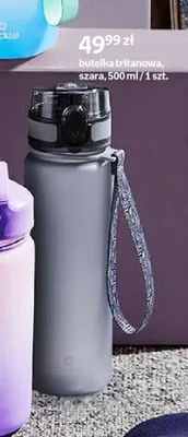 Butelka tritanowa Rockle szara 500 ml promocja w Empik