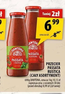 Przecier passata rustica klasyczna Dawtona promocja w Arhelan