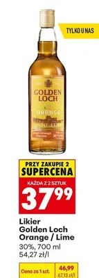 Likier Golden Loch Orange promocja w Biedronka