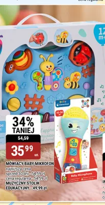 Mówiący Baby Mikrofon promocja w bi1