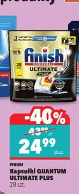 Kapsułki do zmywarki Quantum Ultimate Plus promocja w Biedronka