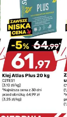 Klej Atlas Plus promocja w Bricomarche