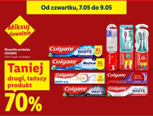 Produkty Colgate promocja w Lidl
