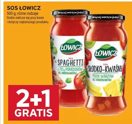 Sos Łowicz promocja w Stokrotka
