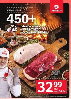 Filet z piersi kaczki Pekin promocja w Selgros