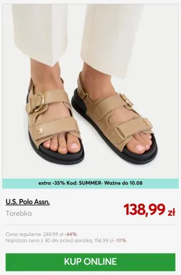 Torebka U.S. Polo Assn. promocja w eobuwie.pl