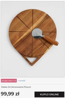 Deska do serwowania Pizzuni Home & you promocja w home&you