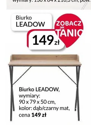 Biurko Leadow promocja w Salony Agata