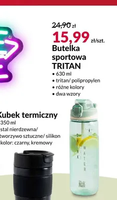 Butelka sportowa TRITAN promocja w Salony Agata