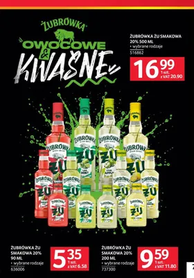 Żubrówka Żu Smakowa promocja w Selgros