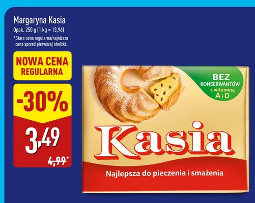 Margaryna Kasia promocja w Aldi