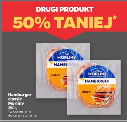 Hamburger classic Morliny promocja w Netto
