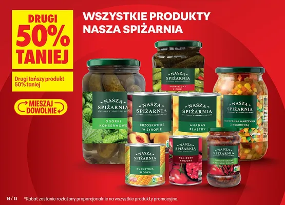 Ogórki konserwowe promocja w Biedronka