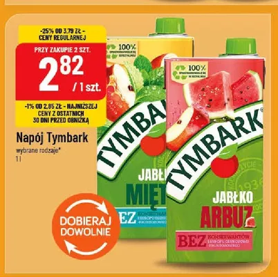 Napój Tymbark promocja w POLOmarket