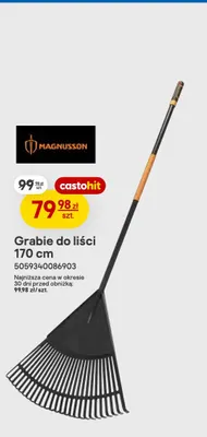 Grabie do liści 170 cm Magnusson promocja w Castorama