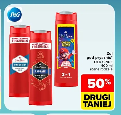Żel pod prysznic Old Spice Whitewater promocja w Carrefour