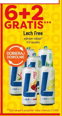 Piwo bezalkoholowe Lech Free 0,0% promocja w POLOmarket