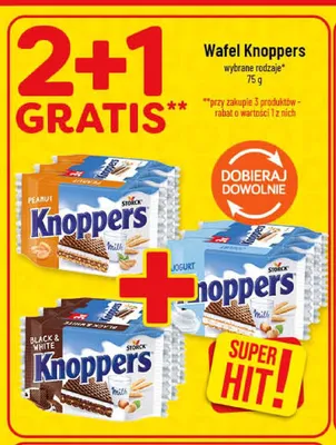 Wafel Knoppers Peanut promocja w POLOmarket