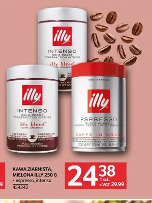 Kawa ziarnista mielona Illy espresso promocja w Selgros