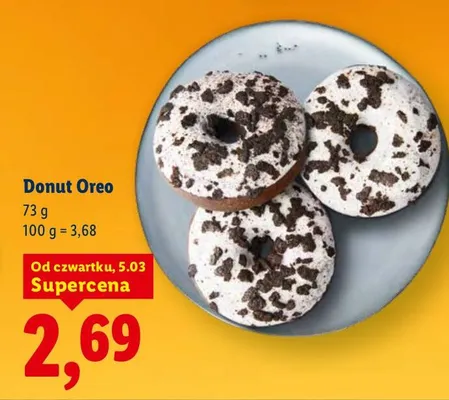 Donut Oreo Lidl promocja w Lidl