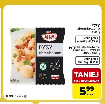 Pyzy ziemniaczane Jawo promocja w Carrefour Market