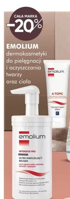Dermokosmetyki Emolium promocja w Super-Pharm