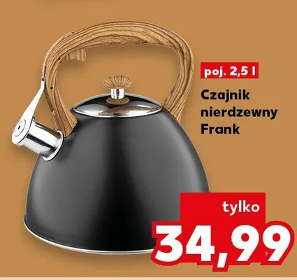 Czajnik nierdzewny promocja w Kaufland