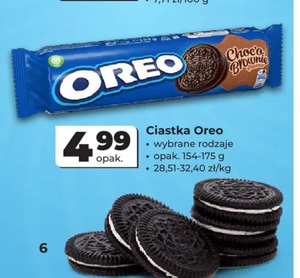 Ciastka Oreo Choco Brownie promocja w Odido