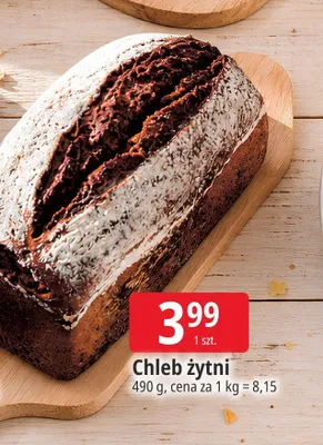 Chleb żytni promocja w Leclerc