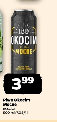 Piwo Okocim Mocne 500 ml promocja w Netto