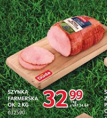 Szynka farmerska Duda promocja w Selgros