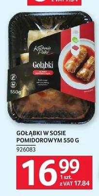 Gołąbki w sosie pomidorowym Kuchnia Polki promocja w Selgros