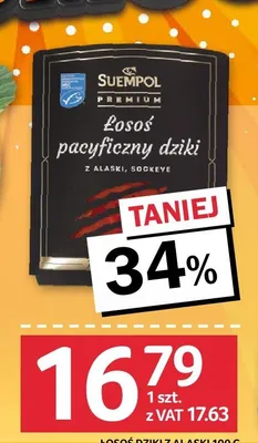 Łosoś pacyficzny dziki z Alaski Suempol Premium promocja w Selgros