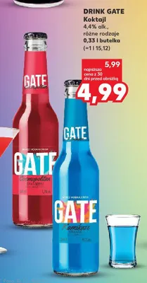 Koktajl Drink Gate promocja w Kaufland