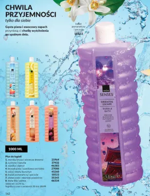 Płyn do kąpieli Avon Senses cytryna i bazylia promocja w AVON