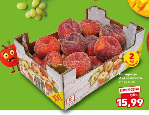 Brzoskwinie Paraguayo promocja w Kaufland