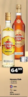 Rum Havana Club Original Añejo 3 Años promocja w Netto