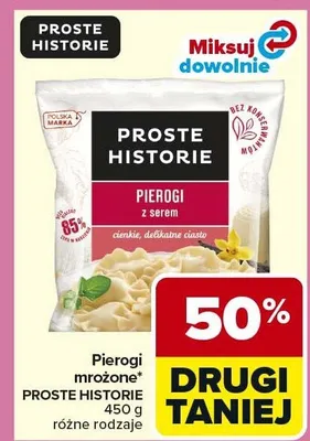 Pierogi mrożone z serem promocja w Carrefour Market