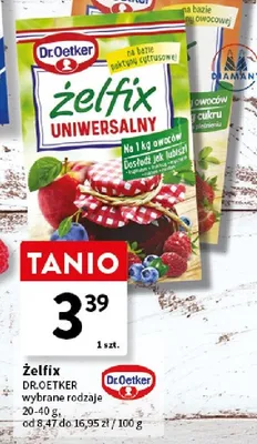 Żelfix uniwersalny Dr. Oetker promocja w Intermarche