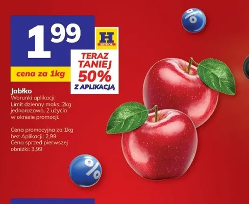 Jabłka promocja w Hitpol