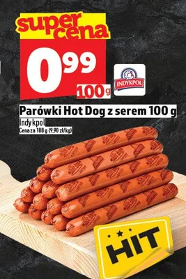 Parówki Hot Dog z serem promocja w TOPAZ