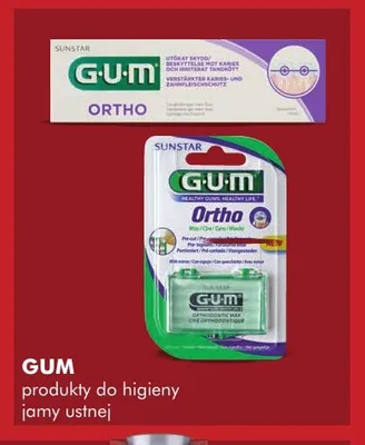 Produkty do higieny jamy ustnej GUM promocja w Super-Pharm
