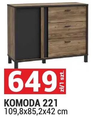 Komoda 221 promocja w Merkury Market