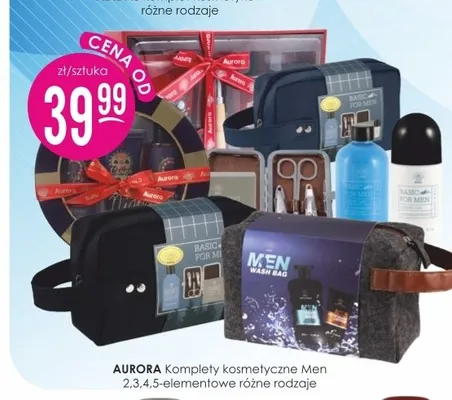 Komplet kosmetyczny Men Aurora promocja w Drogerie Jasmin