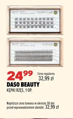 Kępki rzęs Daso Beauty promocja w Drogerie Natura